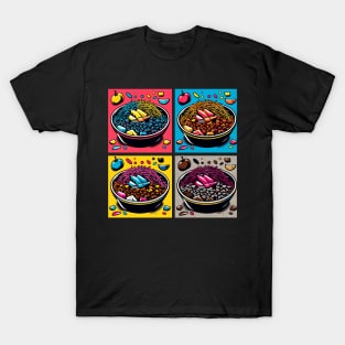 Vibrant Pop Machaca Art - Mexican Cuisine T-Shirt